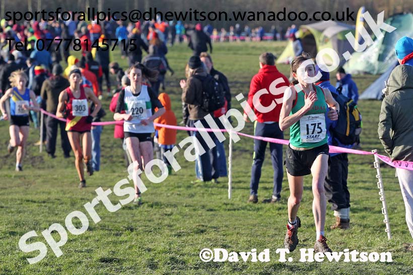 Senior womens Northern Cross Country  Championships, Pontefract. Photo: David T. Hewitson/Sports for All Pics